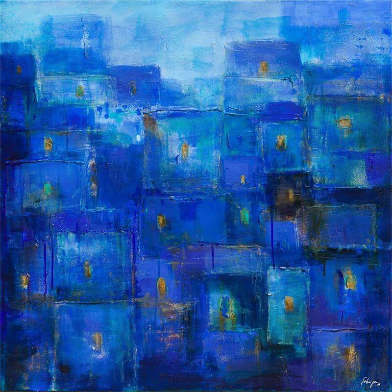 Sale of contemporary paintings and sculptures online and in